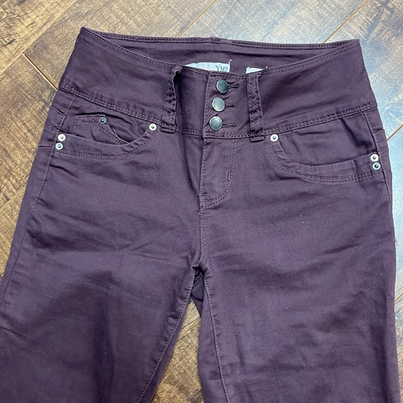 Mauve Ankle Crop Jeans size 3 - Picture 2 of 4